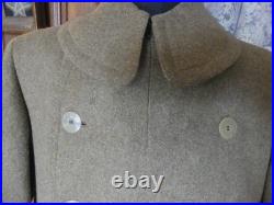 WW1 AUTHENTIQUE ET BELLE CAPOTE OU MANTEAU d'un OFFICIER AMERICAIN