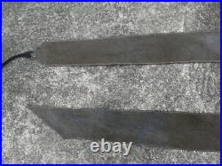 WW1 Authentique Paire de Bandes Molletieres Francaise Bleu Horizon dans son Jus