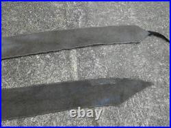WW1 Authentique Paire de Bandes Molletieres Francaise Bleu Horizon dans son Jus