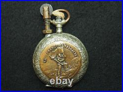 WW1 BRIQUET DE POILUS 1914 1918 Montre GOUSSET BOUSSOLE LA FRANCO MALGACHE