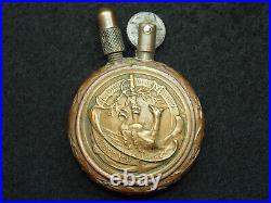 WW1 BRIQUET DE POILUS VICTOIRE DE LA MARNE Sept. 1914 VERDUN TRENCH LIGHTER 40mm