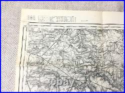 WW1 Carte Français Militaire Laon France Grand Guerre Bataille 1917 WW1 Carte Français Militaire Laon France Grand Guerre Bataille 1917