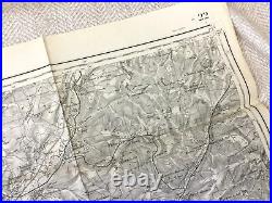 WW1 Carte Français Militaire Laon France Grand Guerre Bataille 1917 WW1 Carte Français Militaire Laon France Grand Guerre Bataille 1917