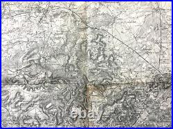 WW1 Carte Français Militaire Laon France Grand Guerre Bataille 1917 WW1 Carte Français Militaire Laon France Grand Guerre Bataille 1917