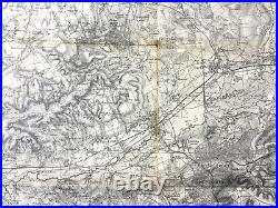 WW1 Carte Français Militaire Laon France Grand Guerre Bataille 1917 WW1 Carte Français Militaire Laon France Grand Guerre Bataille 1917