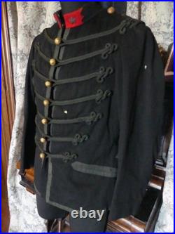WW1 DOLMAN D'OFFICIER D'INTENDANCE à 7 brandebourgs mod 1871 -1882