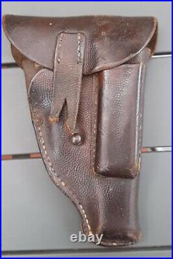 WW1 Etui Holster Allemand Pistolet Mauser mle 1914 ORIGINAL GERMAN OFFICER 14-18