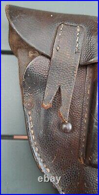 WW1 Etui Holster Allemand Pistolet Mauser mle 1914 ORIGINAL GERMAN OFFICER 14-18