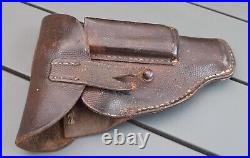 WW1 Etui Holster Allemand Pistolet Mauser mle 1914 ORIGINAL GERMAN OFFICER 14-18