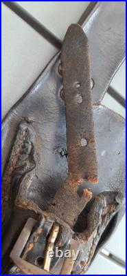 WW1 Gousset Cuir Baïonnette Rosalie mle 1888/14 1914 Fusil Lebel Tranchée Poilu