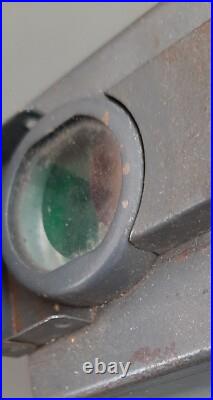 WW1 Lampe de Tranchée Poilu France 1914-1918 filtres ORIGINAL Piou Piou Trench