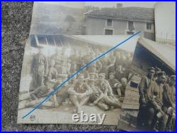 WW1 Lot de Photos US 1917 Region Coeuvres Aisne Prisonnier de Guerre Allemand