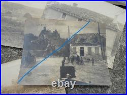 WW1 Lot de Photos US 1917 Region Coeuvres Aisne Prisonnier de Guerre Allemand