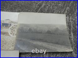 WW1 Lot de Photos US 1917 Region Coeuvres Aisne Prisonnier de Guerre Allemand