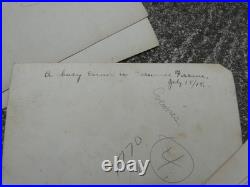 WW1 Lot de Photos US 1917 Region Coeuvres Aisne Prisonnier de Guerre Allemand