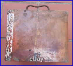 WW1 Marine Militaire Caisse Bronze Cuivre France Mle 1840 ORIGINAL Tranchée 1914