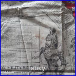 WW1/ Mouchoir d'instruction militaire numéro 4 Cavalerie