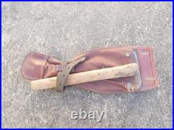 WW1 Pelle Pioche Seurre Francaise dans son etui en Toile de Fortune Ersatz