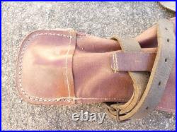 WW1 Pelle Pioche Seurre Francaise dans son etui en Toile de Fortune Ersatz