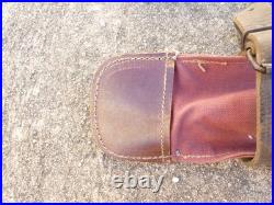 WW1 Pelle Pioche Seurre Francaise dans son etui en Toile de Fortune Ersatz