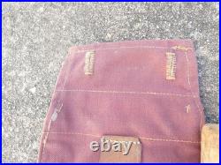 WW1 Pelle Pioche Seurre Francaise dans son etui en Toile de Fortune Ersatz