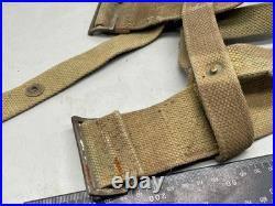 WW1 Porte-Gourde Motif 1908 Pour Eau En Cuir, Article D'Occasion