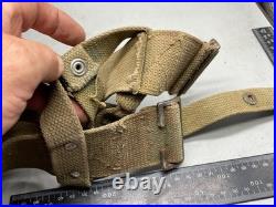 WW1 Porte-Gourde Motif 1908 Pour Eau En Cuir, Article D'Occasion