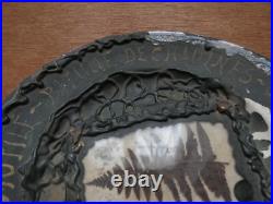 WW1 Rare Artisanat de Mutilé 1914 1916 Bataille Chaulnes Feuille AVOCOURT VERDUN