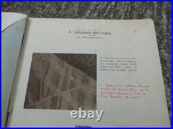 WW1 Rare Document Allemand Trouvé Fere en Tardenois Photographies Aeriennes