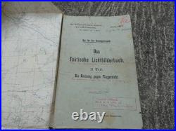 WW1 Rare Document Allemand Trouvé Fere en Tardenois Photographies Aeriennes