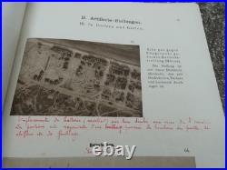 WW1 Rare Document Allemand Trouvé Fere en Tardenois Photographies Aeriennes