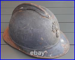 WW1 Relique Casque Adrian Mle 1915 Infanterie Verdun 1916 1° Guerre ORIGINAL