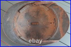 WW1 Relique Casque Adrian Mle 1915 Infanterie avec jugulaire 1° Guerre ORIGINAL