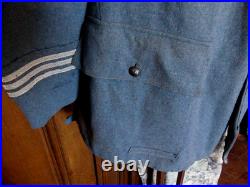 WW1 UNIFORME VAREUSE BLEU HORIZON DE CAPITAINE DU GENIE en BON ETAT