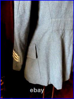 WW1 UNIFORME VAREUSE BLEU HORIZON DE CAPITAINE DU GENIE en BON ETAT