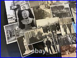 WW1 WW2 Français RARE Lot 32 Photos Maréchal Pétain Photos Presse No Casque