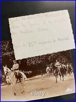 WW1 WW2 Français RARE Lot 32 Photos Maréchal Pétain Photos Presse No Casque