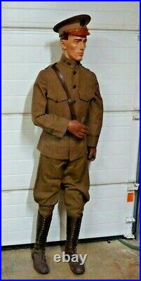 WW1 mannequin Officier capitaine médecin US vers 1918