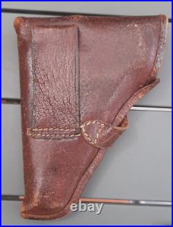 WW1 ou WW2 Etui Cuir Holster Allemand Pistolet 6,35 ORIGINAL GERMAN OFFICER