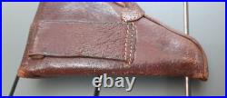 WW1 ou WW2 Etui Cuir Holster Allemand Pistolet 6,35 ORIGINAL GERMAN OFFICER WW1 ou WW2 Etui Cuir Holster Allemand Pistolet 6,35 ORIGINAL GERMAN OFFICER