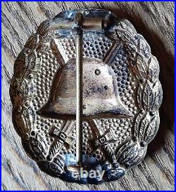 WWI Insigne Badge Blessés Allemand ORIGINAL German Wounded Badge gold 1914/18