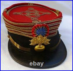 WWI Képi grande tenue Lieutenant Colonel d'Infanterie 1900-1914 ORIGINAL