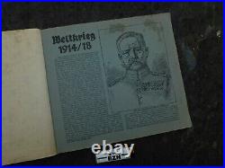 Weltkrieg 1914-18 / Allemagne / Bel Grand Album 96 Illustrations / 44 Pages