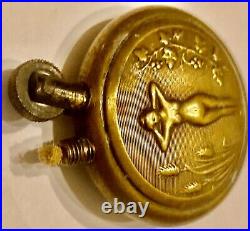 Ww1 Briquet De Poilus 1914 1918 Nu Feminin Floral Trench Art Lighter