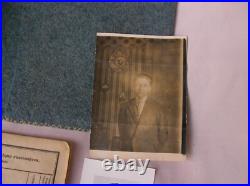 Ww1 France Carnet Militaire Dans Pochette Artisanale Bleu Horizon Francais Rare