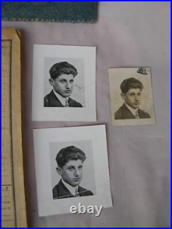 Ww1 France Carnet Militaire Dans Pochette Artisanale Bleu Horizon Francais Rare