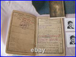 Ww1 France Carnet Militaire Dans Pochette Artisanale Bleu Horizon Francais Rare