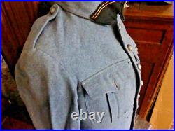 Ww1 Uniforme Vareuse Bleu Horizon D'un Officier D'artillerie De 14-18