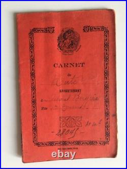 Ww1 lot correspondances d'un soldat de guerre document épistolaire Zouaves TUNIS