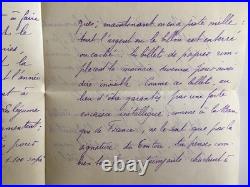 Ww1 militaria lot correspondance de JULES LEURQUIN en CHINE 16e coloniale 1911